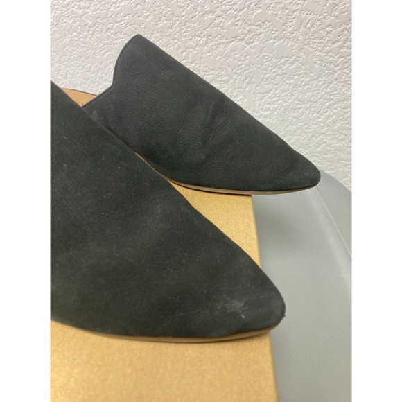 Women's Lucky Brand Black Suede Mules, Belky, Size 6.5‎ M - Picture 5 of 8